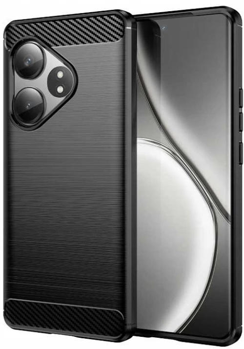 Θήκη Σιλικόνης - Realme GT 6 / GT 6T - Spacecase Carbon - Black (5905719110819)