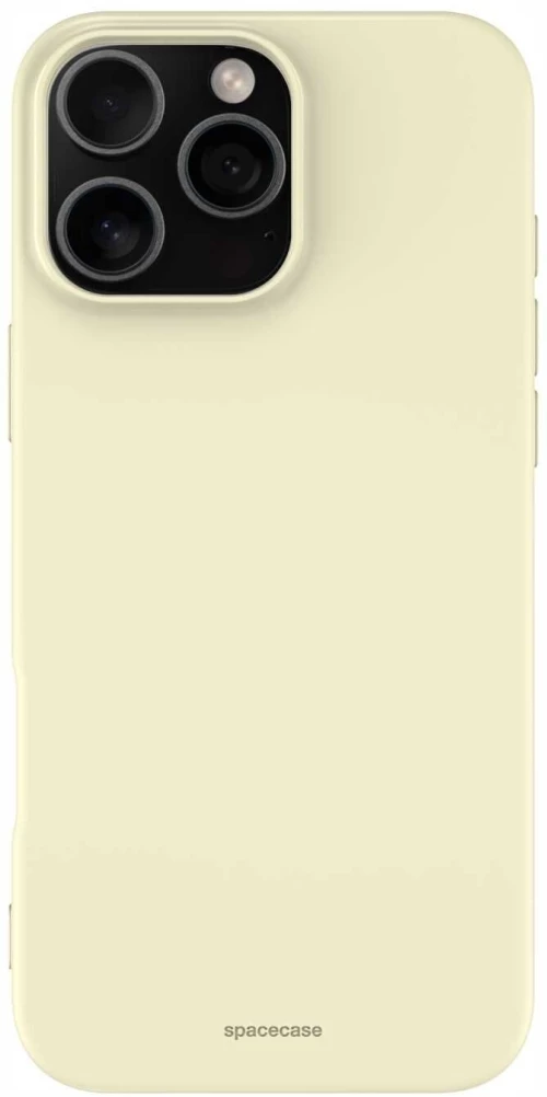 Θήκη iPhone 16 Pro Max Spacecase Silicone Case Σιλικόνης - Bone (5905719111618)