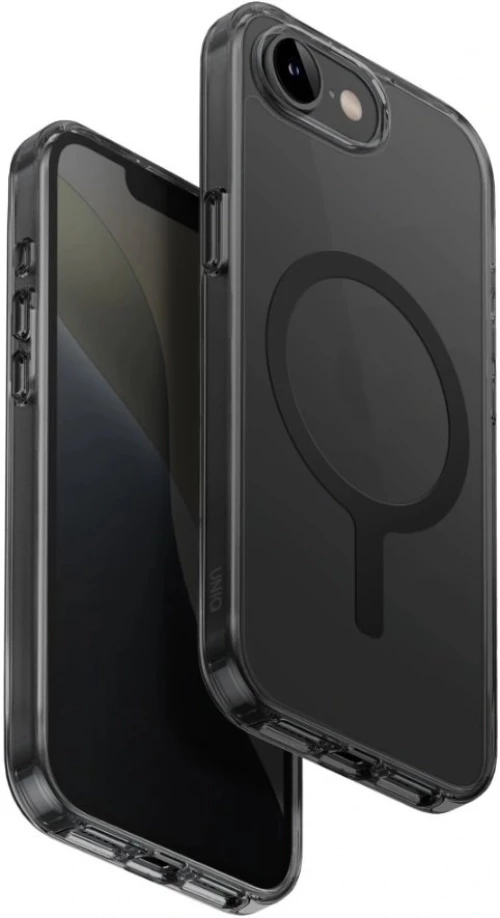 Θήκη iPhone 16e Uniq LifePro MagClick Ανθεκτική Σκληρή με MagSafe - Smoke (UNIQ-IP16E(2025)HYB-LPRMSMK)