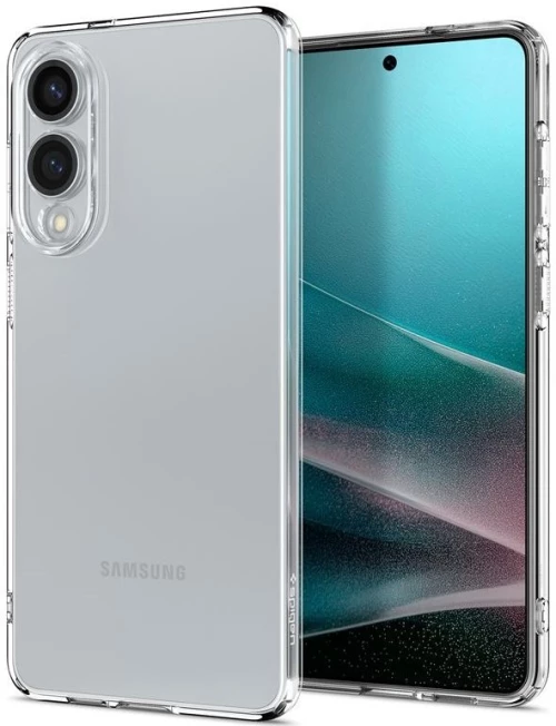 Θήκη Samsung Galaxy S25 Edge Spigen Liquid Crystal Σιλικόνης - Crystal Clear (ACS09425)