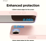 Θήκη iPhone 16e Elago Magnetic Silicone Case Premium Σιλικόνης με MagSafe - Lovely Pink (ESE4MSSC-LPK)