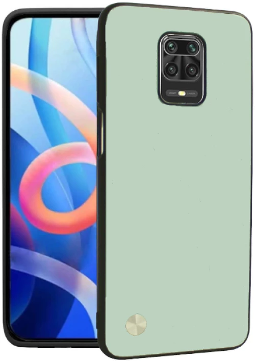 Θήκη Xiaomi Redmi Note 9S / 9 Pro / 9 Pro Max Bodycell Vegan Cover Σκληρή - Light Green (5206015078231)