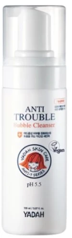 Yadah Anti Trouble Bubble Cleanser 150ml