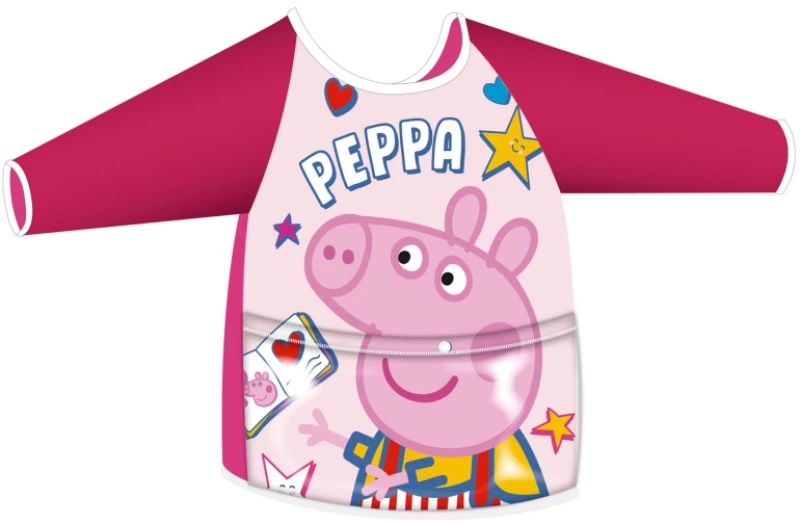 ΠΟΔΙΑ ΖΩΓΡΑΦΙΚΗΣ ΑΠΟ PVC ΜΕ ΜΑΝΙΚΙΑ PEPPA PIG (#PP15300)