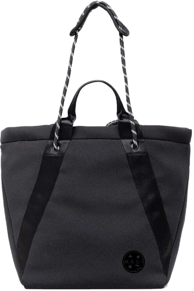 ΤΣΑΝΤΑ ΠΑΡΑΛΙΑΣ NEOPREN 31x38x27 cm ΜΑΥΡΟ MAUI&SONS (#2751)
