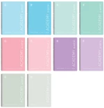 Τετράδιο Σπιράλ 2 Θεμάτων Academy Α4 Pastel Χρωμάτα (Τυχαία Επιλογή Χρώματος)