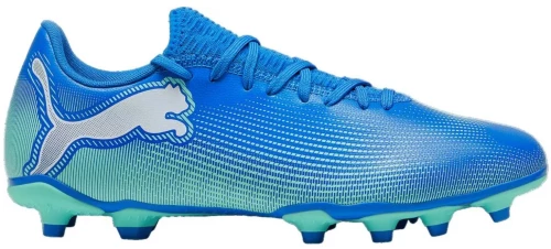 PUMA PUMA JR FUTURE 7 PLAY FG/AG BLUE/GREEN 107949-01