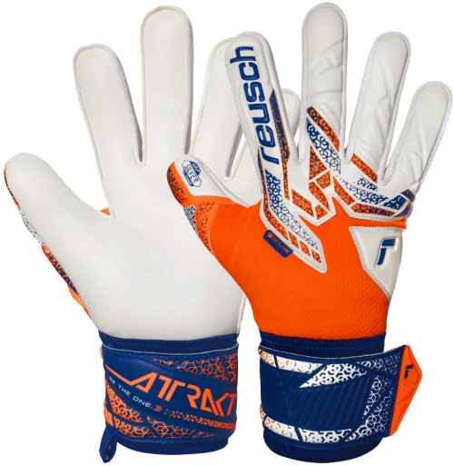 REUSCH REUSCH ATTRAKT SILVER ORNG/ENERG BLUE 5570214-2500