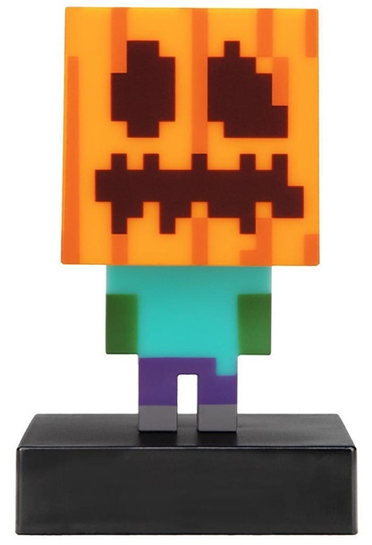 Φωτιστικό Minecraft Halloween #012 Carved Pumpkin Zombie Icon Light | Paladone - PP15302MCF