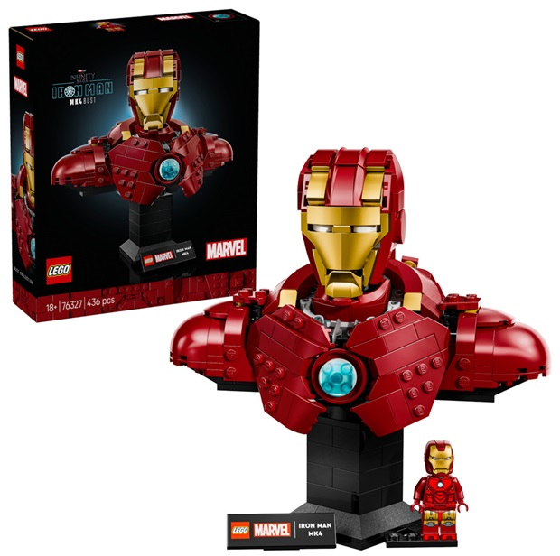 Lego Marvel Super Heroes Iron Man MK4 Bust - 76327