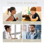 Tech-Protect Ultraboost In-ear Handsfree Ακουστικά με Βύσμα USB-C - Λευκό