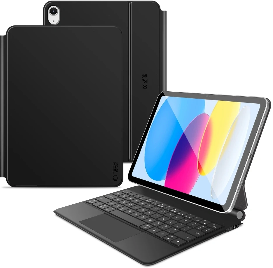 Tech-Protect Smartcase Μαγνητική Θήκη Με Πληκτρολόγιο για (iPad 10.9" (2022), iPad 11" (2025)) - Μαύρο