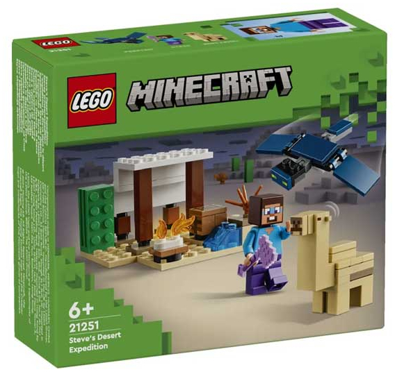 LEGO Minecraft Steve's Desert Expedition