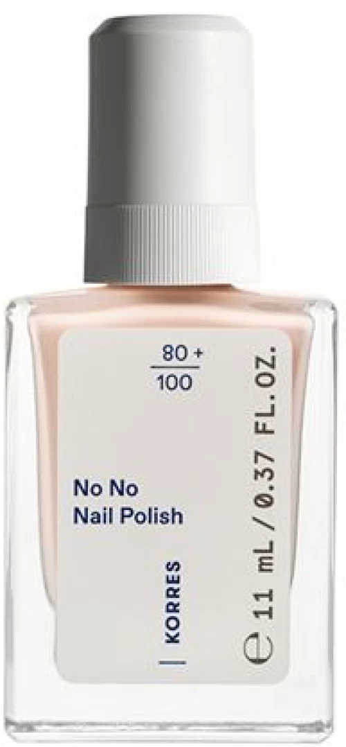 Korres No No Nail Polish Βερνίκι Νυχιών Μακράς Διαρκείας 20 Peach Blush 11 mL