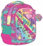 Τσάντα Πλάτης Must 32x18x43cm 3 Θήκες I Love K-Pop 000586262