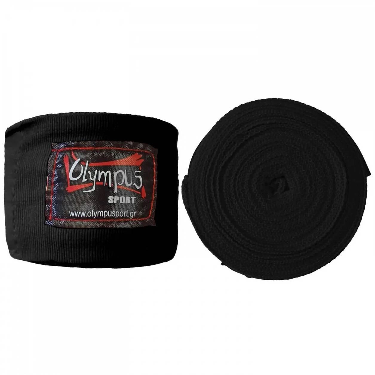 Μπαντάζ Olympus PERFERCT WRAP Ελαστικά Μαύρα, 350cm