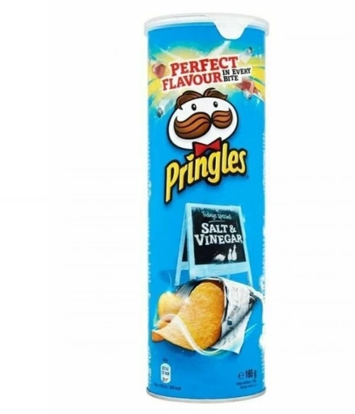 Pringles Salt & Vinegar 165gr