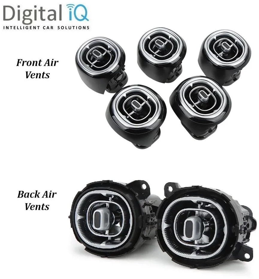 DIQ AMBIENT 8176 GLC AIC BENZ GLC X254 AIR VENTS (Digital iQ Turbine Air Vent Ambient Light Kit MERCEDES GLC X254 mod. 2022 DIQ AMBIENT 8176 GLC AIC