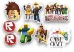 Βρώσιμα σχέδια Roblox - 8τμχ