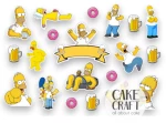 Βρώσιμα σχέδια Simpsons Homer - 20τμχ
