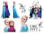 Βρώσιμα σχέδια Frozen 7τμχ