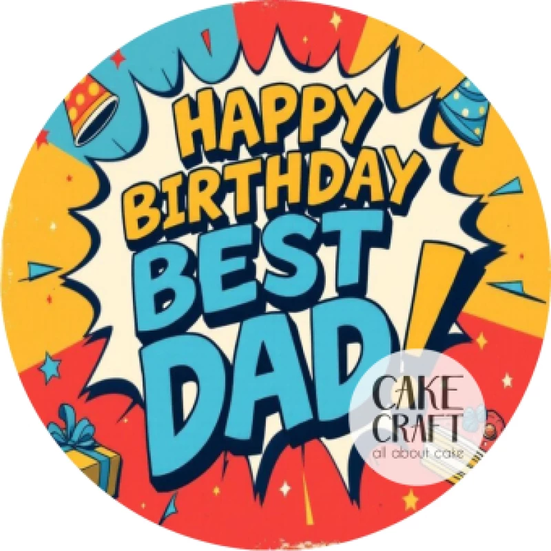Βρώσιμο Σχέδιο best dad v4