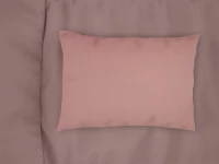 Μαξιλαροθήκη bebe Solid 503 35X45 Dusty Rose 100% Cotton - -