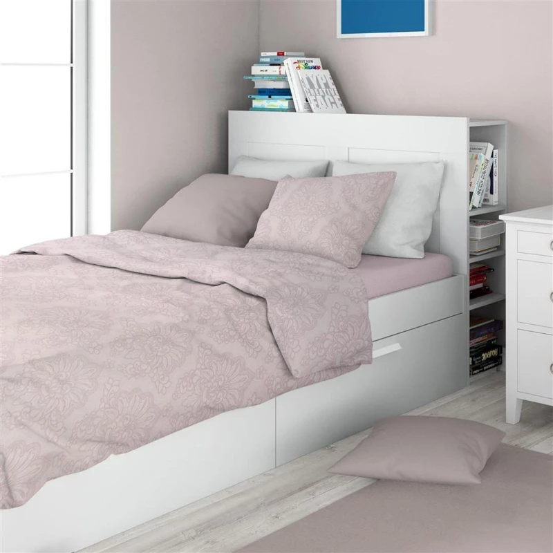 Σεντόνια Εμπριμέ Σετ 3 τεμ Άρτεμις 706 160X240 Light Purple 100% Cotton - -