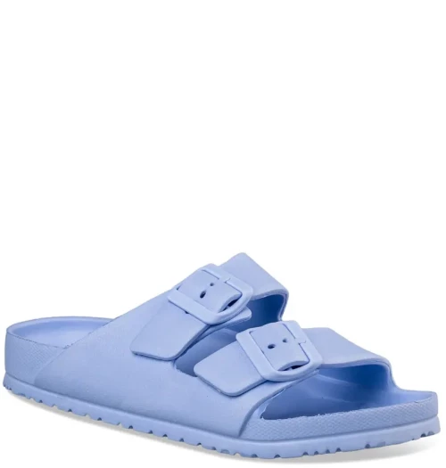 MISS NV Γυναικεία Παντόφλες FLAT SANDALS V96-19086-50 Σιέλ 130871