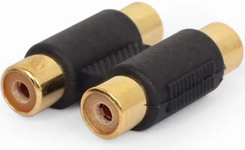 DOUBLE RCA (F) TO RCA (F) COUPLER OEM