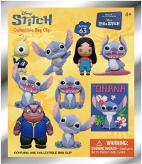 Monogram Disney:Lilo & Stitch Movie 3D Foam Bag Clips Figures