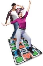 The Source - 2 Player Dance Mat- Χαλί Χορού με  9 Παιχνίδια και 110 ενσωματωμένα τραγούδια