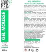 GEL MOUSSE SOLO PRO 200ML