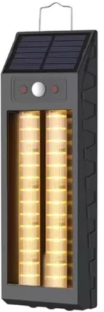 LED Ηλιακό επιτοίχιο/ κρεμαστό φωτιστικό 18W 1200mAh