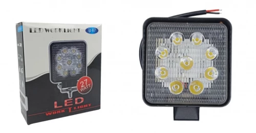 Προβολέας LED τετράγωνος 27W