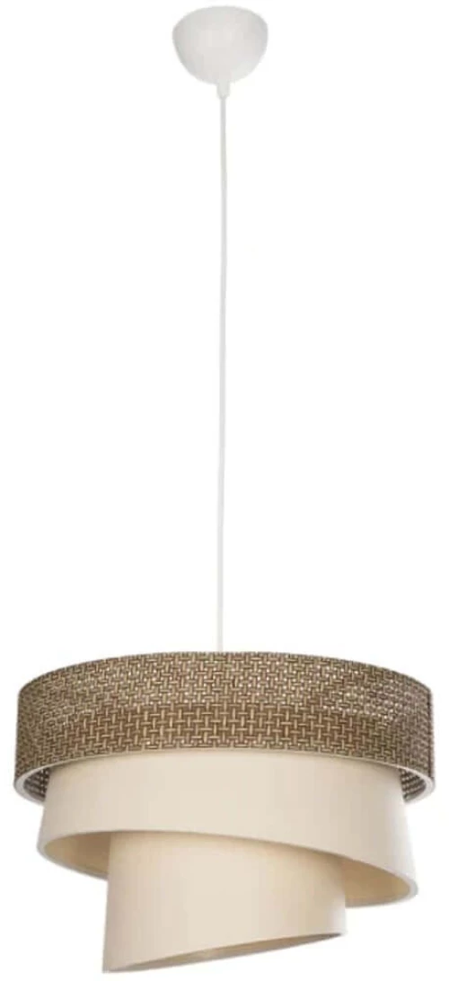 Φωτιστικό Οροφής Siera 203-0169 38x38x95cm 1xE27 Beige-Brown GloboStar