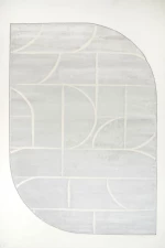 Χαλί Forma E460B2A Light Grey Ezzo 80X150cm