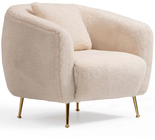 Πολυθρόνα Istiridye 560ARE1730 85x85x80cm Beige