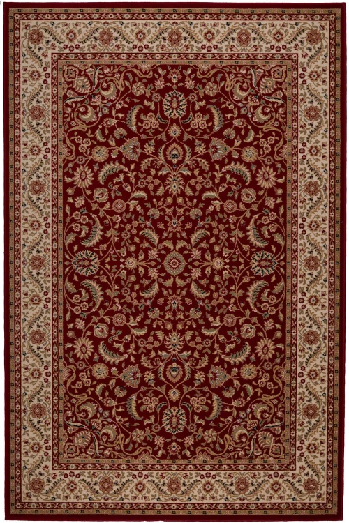 Χαλί Lovewool 72851 51066 Bordo-Beige Βιοκαρπέτ 160X230cm