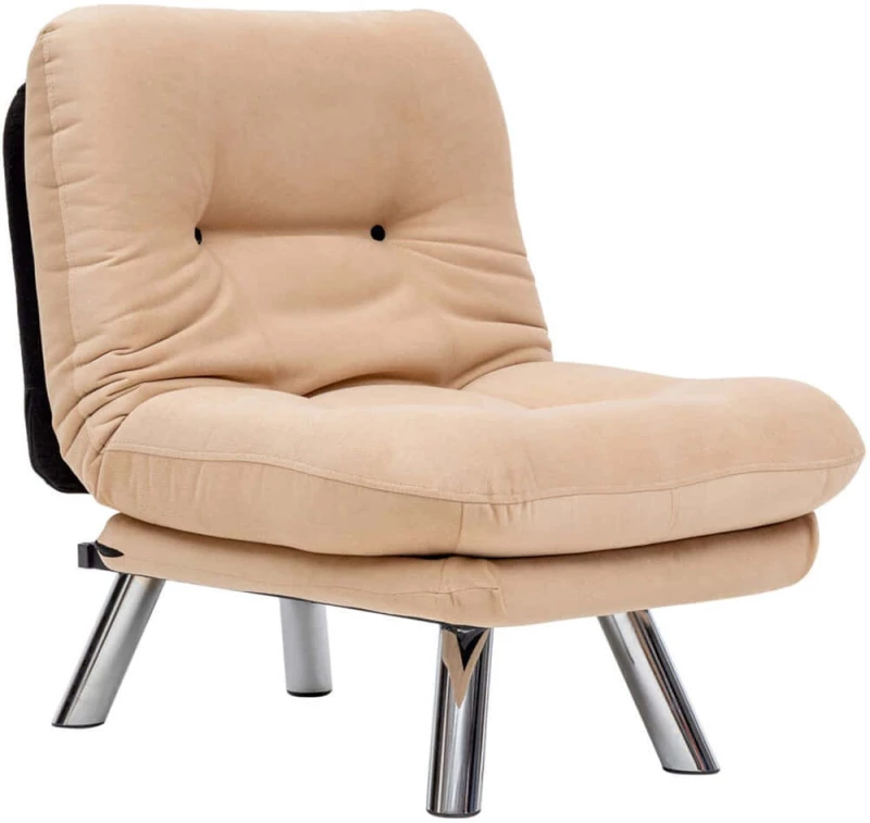 Πολυθρόνα - Κρεβάτι Misa Small Soft 859FTN2320 70x78x85cm Cream