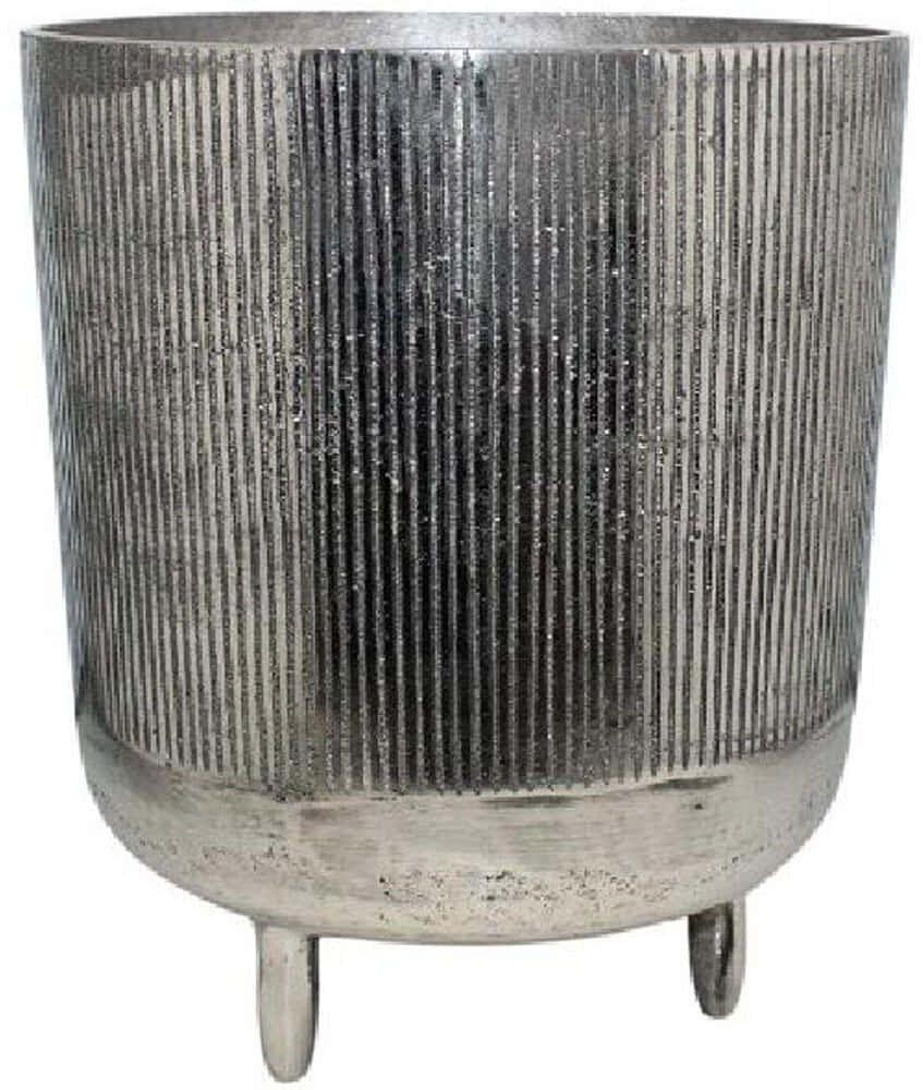 Σαμπανιέρα FLA340 23x23x29cm Silver Espiel Αλουμίνιο