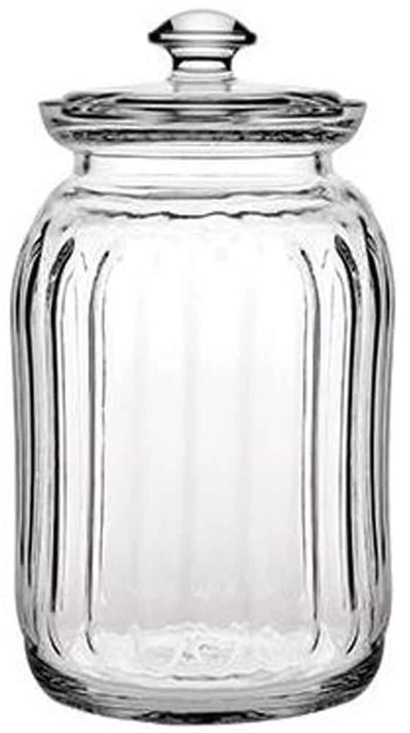Δοχείο Αποθήκευσης Viva SP96394G1 21,7cm 1,5lt Clear Espiel Γυαλί