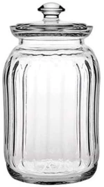 Δοχείο Αποθήκευσης Viva SP96394G1 21,7cm 1,5lt Clear Espiel Γυαλί