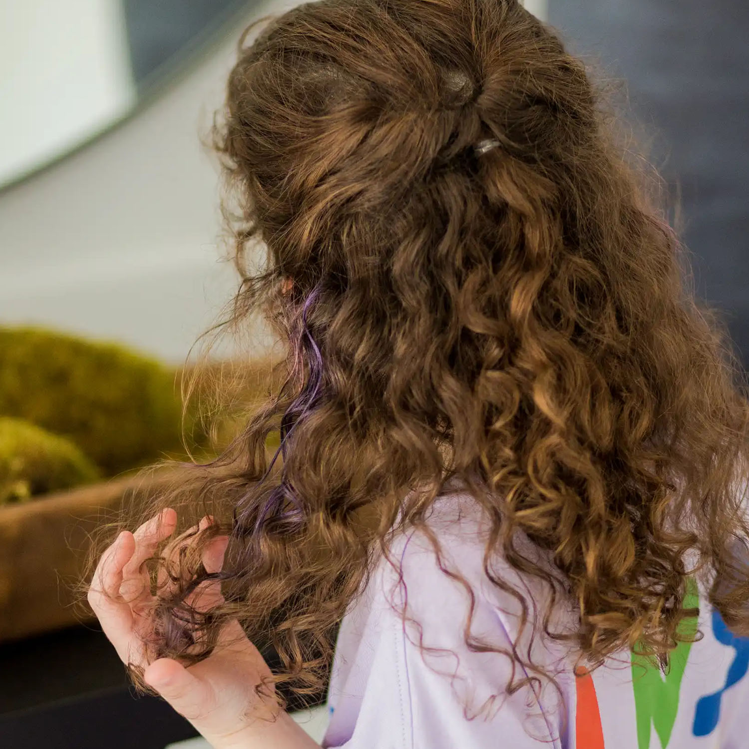 Bio Μάσκαρα Μαλλιών, Μωβ - Namaki