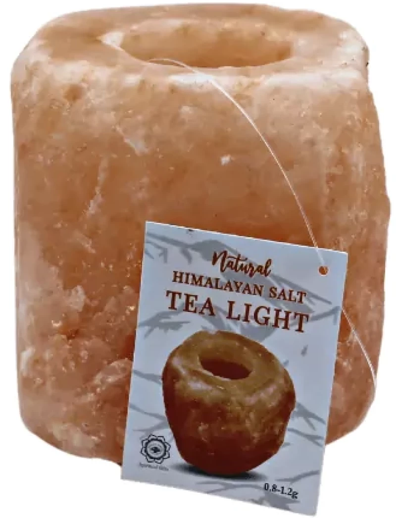 Kηροπήγιο από Αλάτι Ιμαλάιων Himalayan Salt Tealight Holder 10cm (1,15kg)