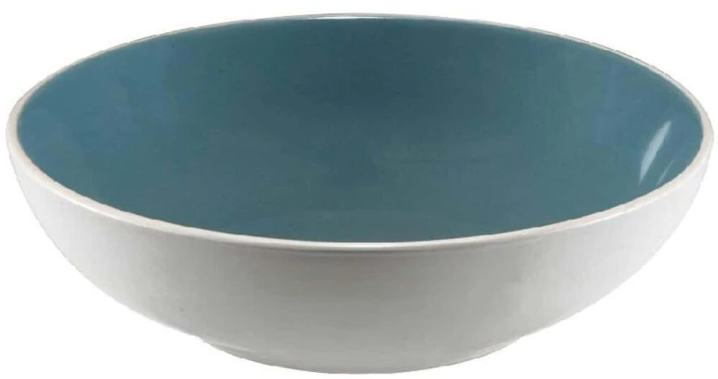 Πιάτο Βαθύ Oslo ATA167K6 21x5,5cm Grey-Blue Espiel Πηλός