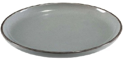 Πιάτο Ρηχό Tuscany ATA151K6 27x2,5cm Grey-Blue Espiel Πηλός