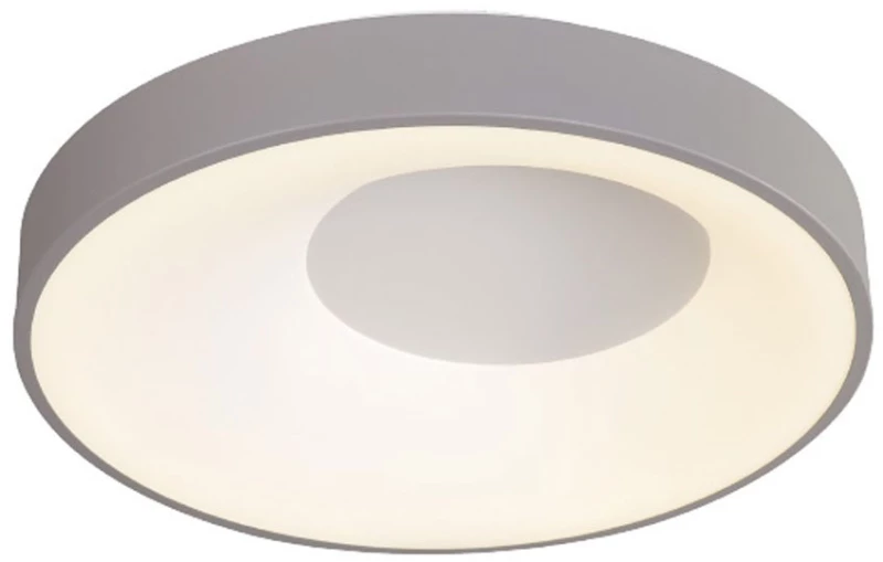 Φωτιστικό Οροφής - Πλαφονιέρα 42040 Led 36W 3CCT 3300lm 48x9cm Grey Inlight
