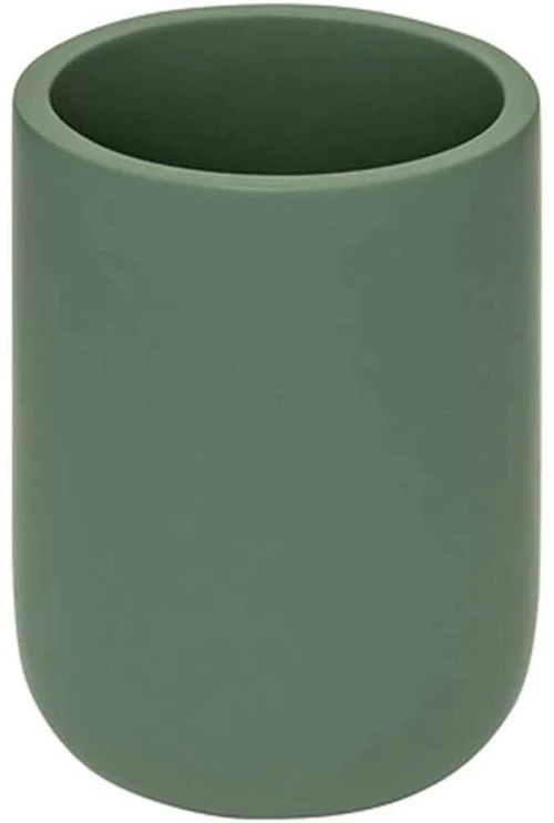 Ποτηροθήκη Ficus 200168Β 7,2x7,2x10,1cm Green Marva Πολυρεσίνη