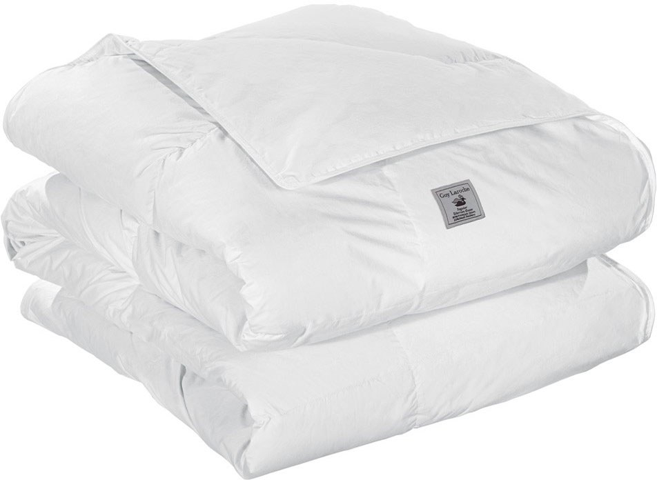 Πάπλωμα Πουπουλένιο Pristine White Guy Laroche Single 160x220cm Βαμβάκι,Πούπουλο